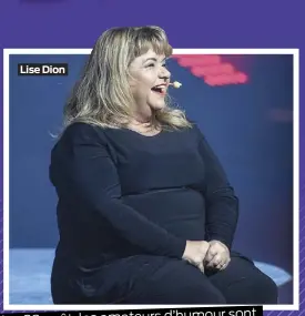  ??  ?? Lise Dion