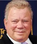  ??  ?? NON-BELIEVER: Shatner