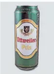  ?? FOTO: KARLSBERG-BRAUEREI/SZ ?? Vorerst nicht mehr zu haben: Ottweiler Bier.