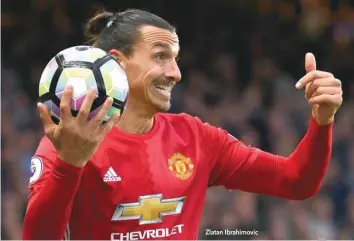  ?? Zlatan Ibrahimovi­c ??