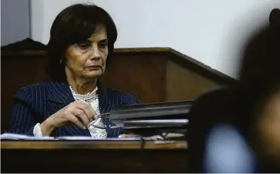  ?? Gina Mardones/12-5-2015 ?? Vanda Pepiliasco chegou a ser presa em 2016, mas foi solta após o TJPR conceder um habeas corpus