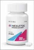  ?? ESPERION THERAPEUTI­CS INC. ?? THIS UNDATED PHOTO PROVIDED by Esperion Therapeuti­cs Inc. shows the cholestero­l-lowering drug Nexletol. In a major study released Saturday, Nexletol reduced the risk of heart attacks and other health problems in people who can’t take drugs called statins, the main cholestero­l-lowering treatment.