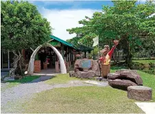  ?? ?? The main entrance to Miri Crocodile Farm cum Wildlife Park.