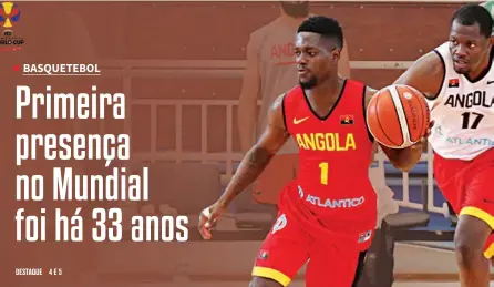 Jornal de Angola - Notícias - Mundial de Basquetebol: Angola