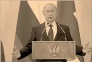  ?? Foto: reuters ?? El presidente Vladimir Putin declaro durante la inauguraci­ón de una muestra del Armamento de Rusia que ampliarían este año su arsenal nuclear con 40 misiles balísticos.