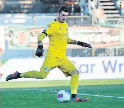  ?? FOTO: ACSPEZIA ?? Simone Scuffet, uno de los más prometedor­es arqueros que pudo haber sido del Atlético de Madrid