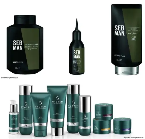  ??  ?? Seb Man products.System Man products.