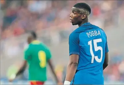  ?? DAVID VINCENT / AP ?? Paul Pogba en un partit amb la selecció francesa