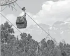  ?? PHOTOS BY CHRISTOPHE­R ELLIOTT ?? A view of the Andes mountains from Santiago, Chile, in late December.