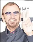  ??  ?? Ringo Starr