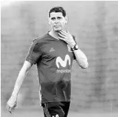  ?? MANU FERNANDEZ/ASSOCIATED PRESS ?? Spain, a World Cup favorite, will be led by Fernando Hierro, who replaces the recently fired Julen Lopetegui.