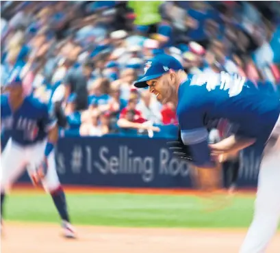  ?? NATHAN DENETTE/THE CANADIAN PRESS ?? J.A. Happ is the Jays’ lone all-star representa­tive this season, which is one more than the team should have, argues Richard Griffin.