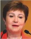  ?? AFP ?? Kristalina Georgieva