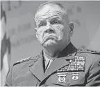  ?? SAUL LOEB/GETTY IMAGES ?? Gen. Robert Neller is commandant of the Marine Corps.