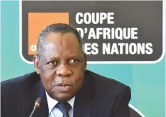  ?? THE ALL CLEAR
FIFA ?? GIVEN
. . . Issa Hayatou has successful­ly appealed against his ban