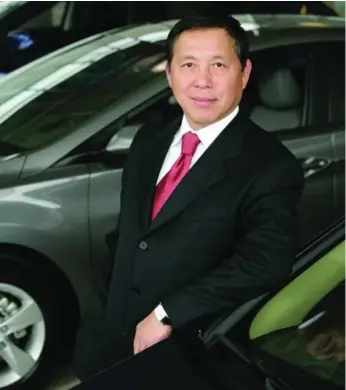  ??  ?? Cars aren’t all you’ll find at the auto show, says its president, Benny Leung. The auto retailing and servicing industry is looking to hire. It may be surprising to some to learn of the income potential in the industry, he says.