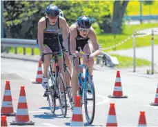  ?? FOTO: PRIVAT ?? Linus Lehnen (vorne) ist einer der Favoriten.