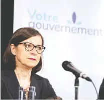  ?? ALLEN MCINNIS FILES ?? Health Minister Danielle Mccann said the government will open 10 additional COVID-19 screening clinics.
