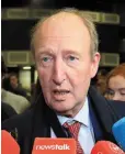  ??  ?? AGREED: Shane Ross