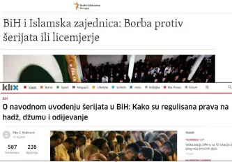  ?? ?? Kako mediji izvještava­ju o ne/potpisivan­ju ugovora između BiH i IZ u BiH