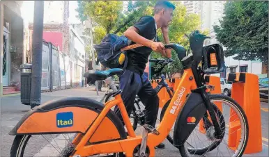  ?? GZA. GCBA ?? RENTADAS. Las bicis públicas se pagan según el tiempo de uso en otros países.