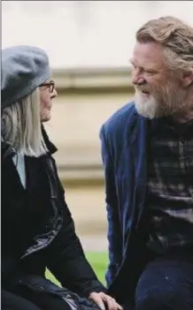  ??  ?? Diane Keaton and Brendan Gleeson in Hampstead.