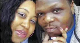  ?? Submitted photo ?? ■ Teresa and Michael Sabbie pose for an undated photo. Michael Sabbie, 35, was found dead in his Bi-State Justice Building jail cell July 22, 2015. A federal lawsuit stemming from his death is moving forward.