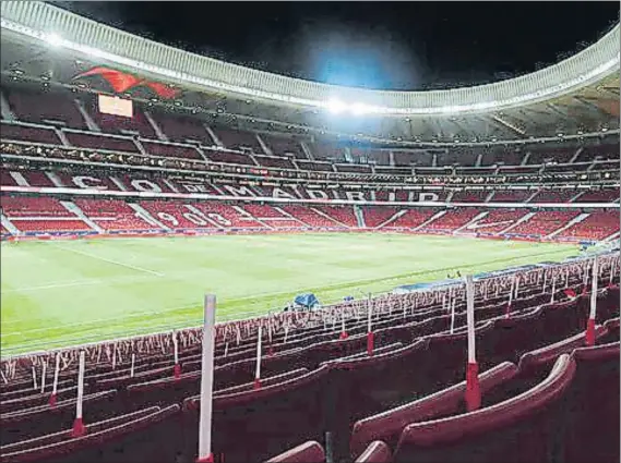  ?? FOTO: ATLETI ?? El Wanda Metropolit­ano será una olla a presión para el derbi entre el Atlético y el Real Madrid del próximo sábado 18-N