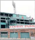  ?? MADDIE MEYER/GETTY ?? It’s still uncertain whether there’ll be a 2020 baseball season. If so, will Fenway Park be able to host games?