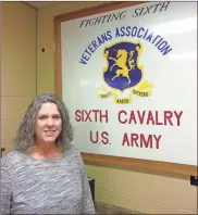  ??  ?? Keri Smith, as program coordinato­r for the 6th Cavalry Museum, will be responsibl­e for educationa­l programmin­g, including school outreach and field trips, traveling exhibits coordinati­on, group tour design and implementa­tion, and summer and after-school programs.