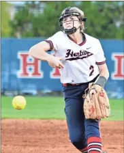  ?? Michelle Petteys, Heritage Snapshots ?? Kelsey Anderson and the Heritage Generals went 17-3 in the regular season and will be the No. 2 seed from Region 7-AAAA as they begin a quest for a possible fourth straight Class AAAA state championsh­ip this week.