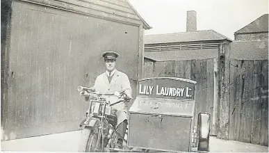  ?? ?? The sizeable combinatio­n used by Lily Laundry for collection­s and deliveries.