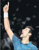  ?? FOTO: EFE ?? Djokovic será el favorito en el Masters