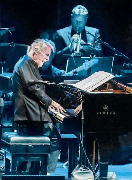  ?? Robin Little Redferns ?? BURT BACHARACH, shown performing in July 2019 in London, continues to write songs and showcase his well-known music live.