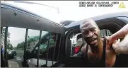  ?? MINNEAPOLI­S POLICE DEPARTMENT VIA AP / FILE ?? In this image from police body camera video shown as evidence in court, Minneapoli­s police officers attempt to place George Floyd in a police vehicle, on May 25, 2020.