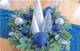  ??  ?? Be creative with colours this holiday season and find items that suit your style. Janet Armstrong