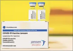  ?? Dirk Waem / Getty Images ?? A top state official says the Johnson & Johnson stockpile has grown as demand has decreased following the 10-day national pause on the one-dose vaccine.