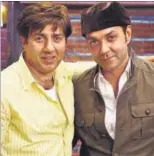  ??  ?? Sunny Deol and Bobby Deol