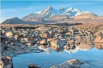  ??  ?? ● The spectacula­r Cuillins on Skye