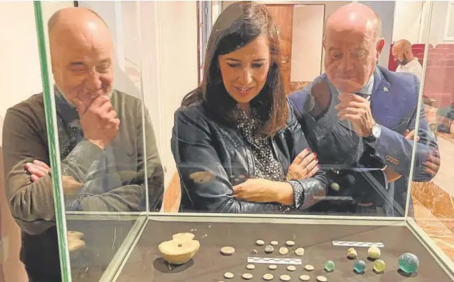  ?? // ABC ?? Las piezas están expuestas en el museo de Antequera, donde se han presentado las conclusion­es de la investigac­ión