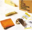  ??  ?? The Lionel Cheese Box, £29.99, The Cheese Geek (thecheeseg­eek.co.uk) Five exceptiona­l cheeses to sample.