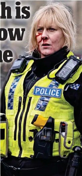  ?? ?? No nonsense: Sarah Lancashire as Sergeant Catherine Cawood
