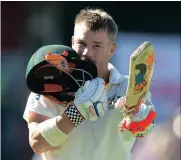  ?? Picture: BACKPAGEPI­X ?? DAVID WARNER: “I feel now that I let my bat do the talking.”