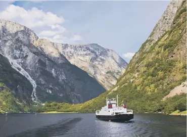  ??  ?? 0 The last ferry links between the UK and Scandinavi­a ended in 2014