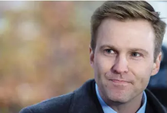  ?? JAMES WEST / THE CANADIAN PRESS FILES ?? New Brunswick Liberal Leader Brian Gallant announced Friday that he would be stepping down as leader of the party earlier than expected. Gallant says he has no immediate plans for the future.