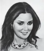  ??  ?? Sirine Abdelnour (2014), in charcoal and pencils