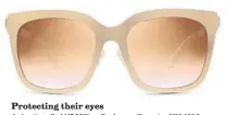  ??  ?? Protecting their eyes
A charity called 147 Million Orphans will receive $100,000 from sunglass brand Diff Eyewear as a result of its collaborat­ion with Lauren Akins, who with country singer-husband Thomas Rhett adopted a girl from Uganda this year....