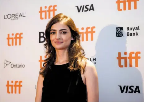  ?? CITIZEN NEWS SERVICE PHOTO ?? Director Jasmin Mozaffari is photograph­ed during TIFF’s 2018 Canadian Press Conference, in Toronto on Aug. 1.