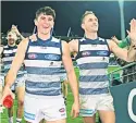  ??  ?? WIN O’connor after last Geelong game
