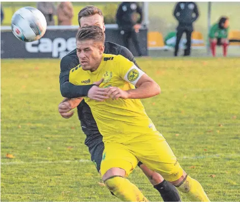  ?? FOTO: HEINZ SPÜTZ ?? Fabio Ribeiro gehört beim SV Straelen zu den Routiniers. Seit der Saison 2016/17 läuft er für den SVS auf.